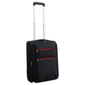 Tesco 2-Wheel Ultra Lightweight Suitcase, Black Small