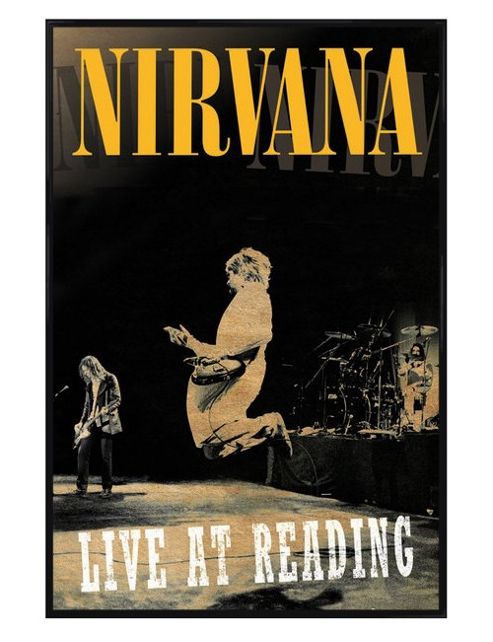 Image of Nirvana Gloss Black Framed Live At Reading Poster