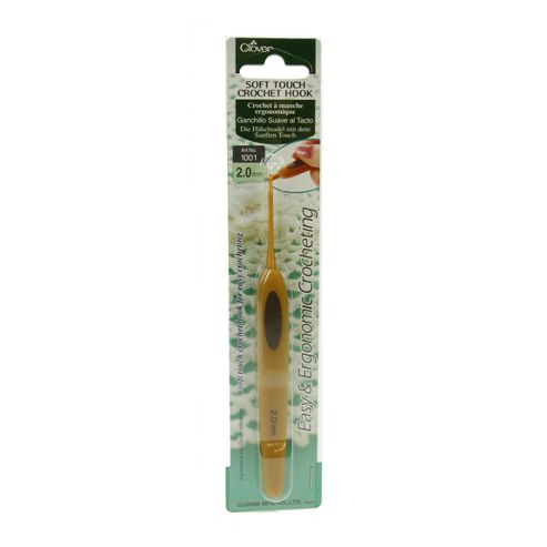 Image of Clover Soft Touch Crochet Hook - 2.0mm