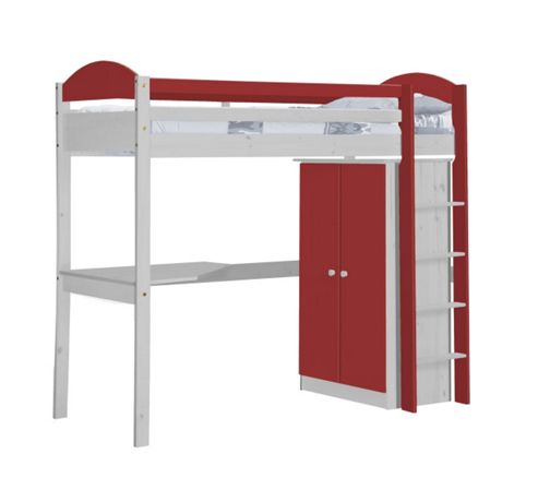 Image of Maximus High Sleeper Set 1 White And Red