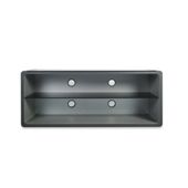 Optimum Bloch 1050 TV Stand up to 50" TV's - Grey & Silver