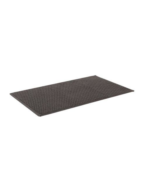 Image of New Linea Cotton Bobble Reversible Bath Mat - Charcoal