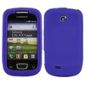 iTALKonline 18009 SoftSkin Silicone Case - Samsung S5570 Galaxy Mini (Blue)