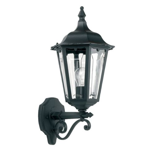 Image of Endon Lighting Classic Wall Lantern In Black