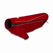 Ruff Wear Cloud Chaser Soft Shell Dog Jacket in Red Rock - Small (58cm - 76cm W)