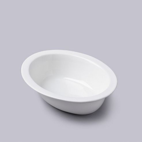 Image of Porcelain Pie Dish Small Oval
