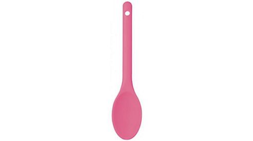 Image of Tp - Cw - Cooking Spoon 22cm Silicone - Pink