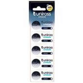UNIROSS CR2016 Lithium Coin Cell Battery 5-Pack U0223218