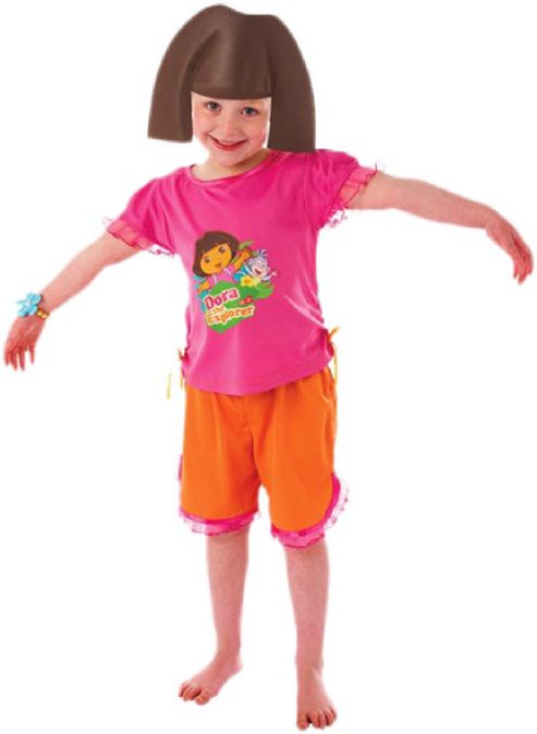 Image of Dora The Explorer - Child Costume 3-5 Years
