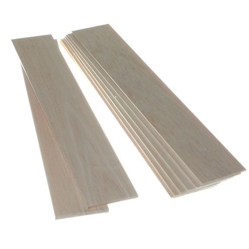 Image of Balsa Wood - Thin Sheets 75mm Wide X 445mm Long