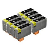 MoreInks 8 Ink Cartridges For Canon BJC-3000 - Black