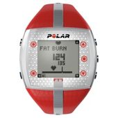 Polar FT7 Red / Silver Sports Watch