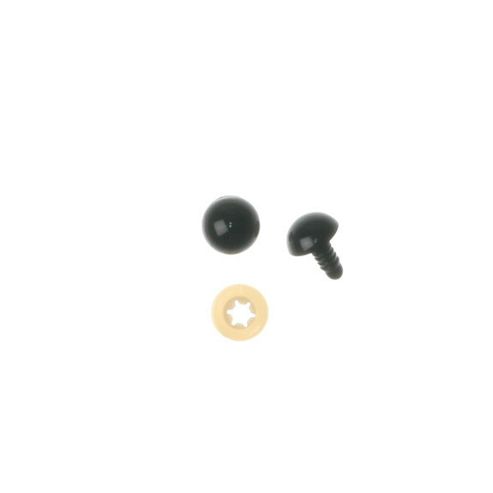 Image of Safety Eyes 16mm Black 10 Pr