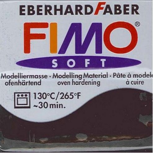 Image of Fimo Soft 56g Black