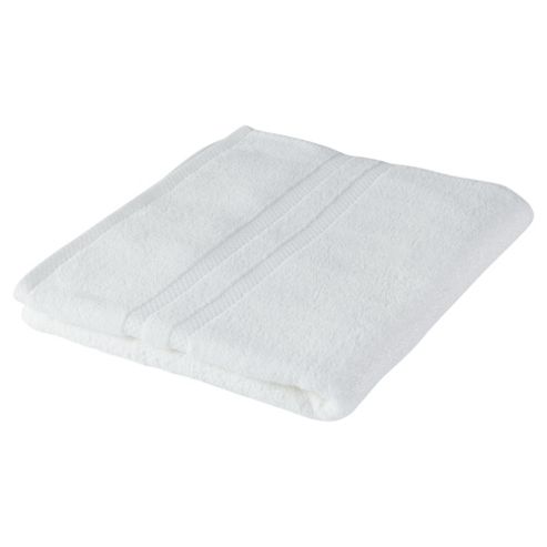 Image of Tesco 100% Combed Cotton Face Cloth - White
