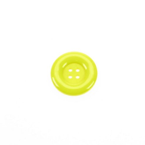 Image of Dill Buttons 23mm Round - Yellow
