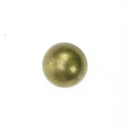 Image of Dill Buttons 30mm Half Round Gold