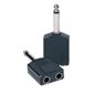 2 Mono Jack to Mono Jack Adaptor