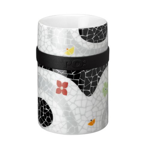 Image of Po: Mosaico Double Wall Ring Mug 200ml