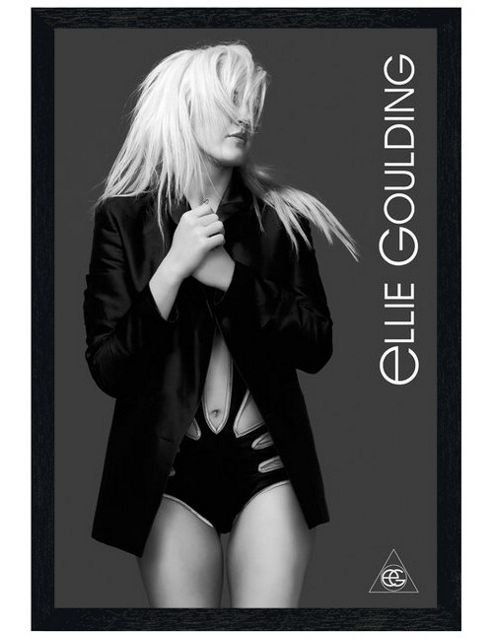 Image of Ellie Goulding Black Wooden Framed Halcyon Days Poster