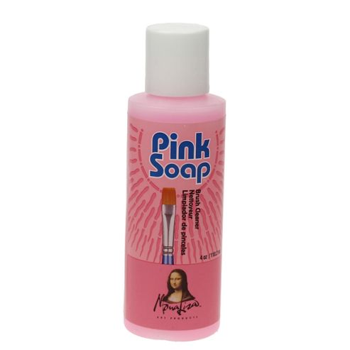 Image of Speedball Pink Soap Brush Cleaner 118.2ml