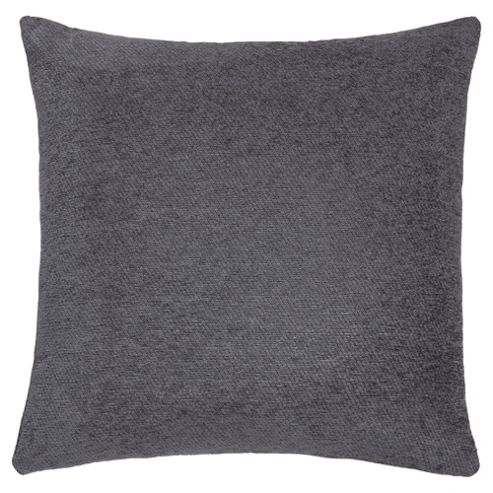 Image of Plain Chenille Cushion, Stone
