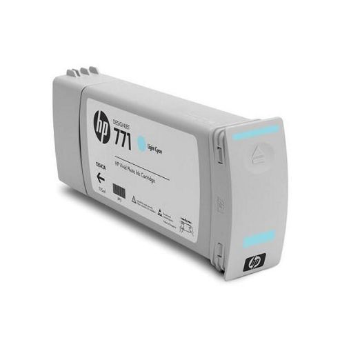 Image of Hp 771 3-pack 775-ml Light Cyan Designjet Ink Cartridges