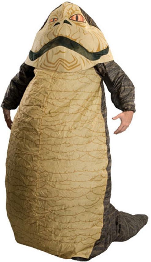 Image of Jabba The Hutt Inflatable Suit - Adult Costume Size: 38-44