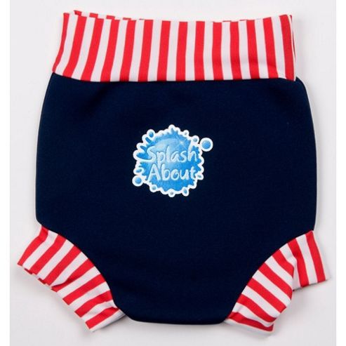 Image of Splash About Happy Nappy Small (navy White Red)