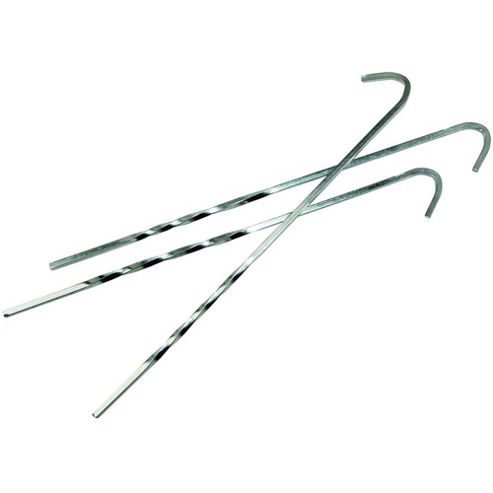 Image of Yellowstone 9 Inch Steel Skewer Peg + Carry Bag - 10 Pack