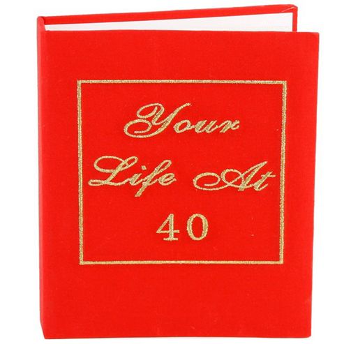 Image of Your Life 40th Birthday Photo Album