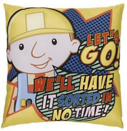 Image of Bob The Builder Toddler Bedroom Cushion