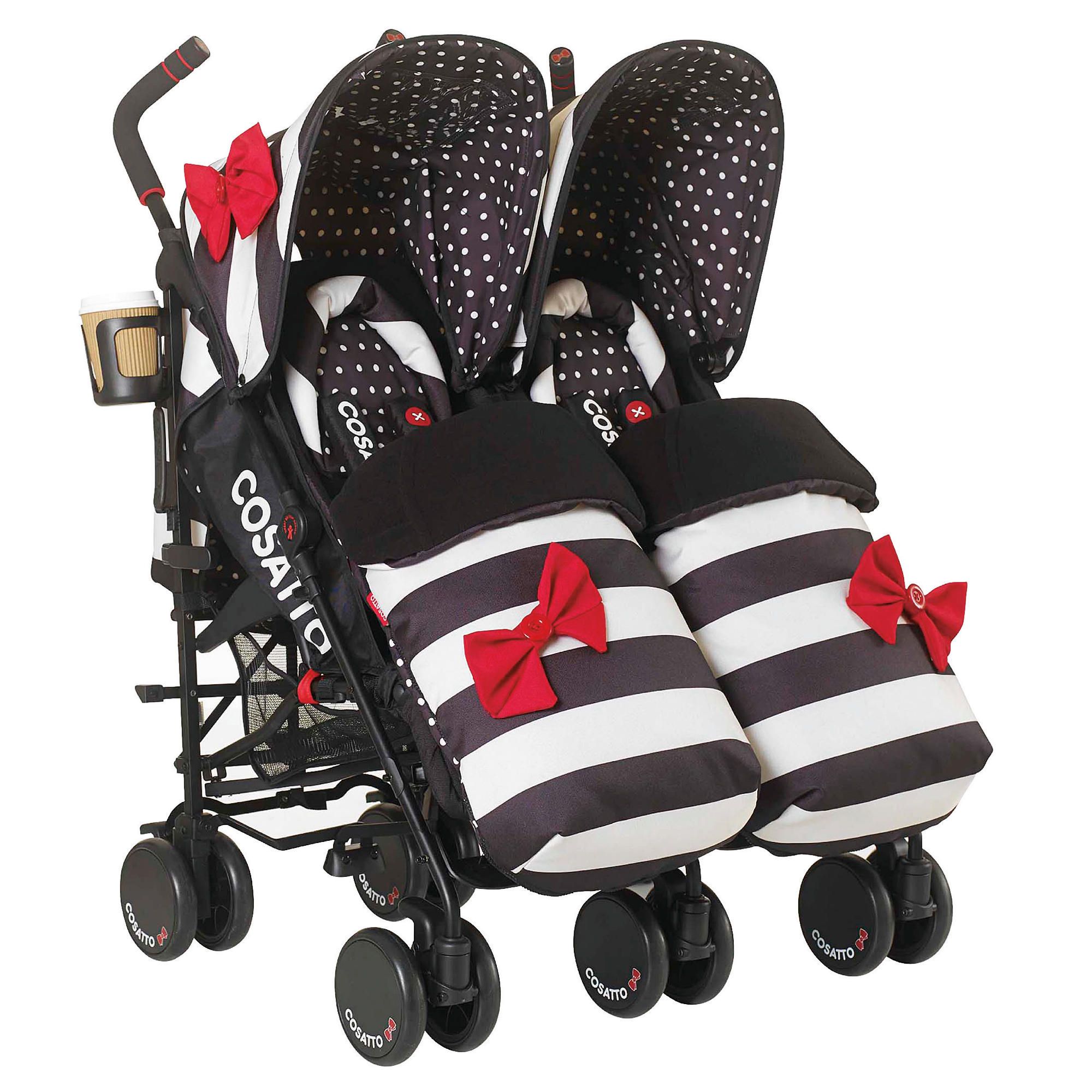 Cosatto Supa Dupa Twin Pushchair Go Lightly at Tesco Direct