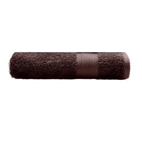 Image of Catherine Lansfield Home Bath Sheet, 90x140, Chocolate