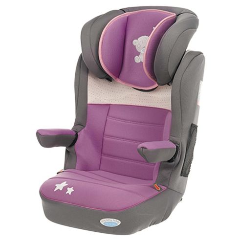 Image of Obaby Group 2-3 Highback Booster Car Seat, Tiny Tatty Teddy Dusky Pink