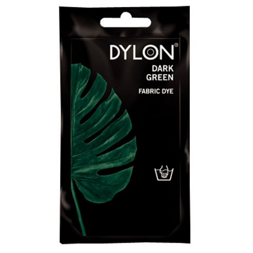 Image of Dylon Fabric Dye - Hand Use - Dark Green