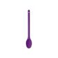 KitchenCraft Colourworks Covered Cooking Spoon in Purple - 30 cm