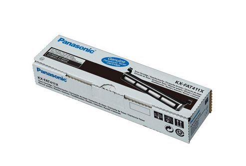 Image of Panasonic Kx-fat411x Toner Cartridge Yield 2000 Pages (black) For Kx-mb2xxx Series Laser Printers