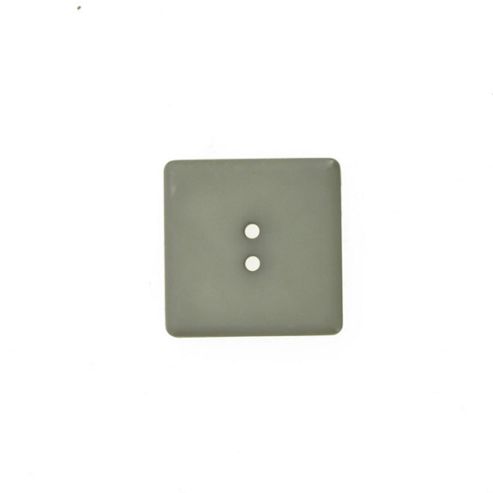 Image of Buttons 25mm - Grey Square 2 Hole