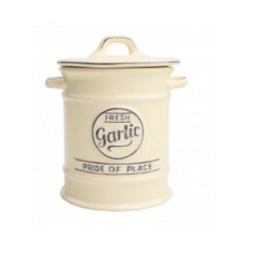 Image of T&g Pride Of Place Garlic Jar Cream