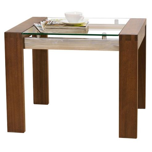 Image of Mark Harris Roma Walnut Lamp Table