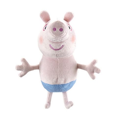 Image of Peppa Pig Supersoft Holiday George Soft Toy