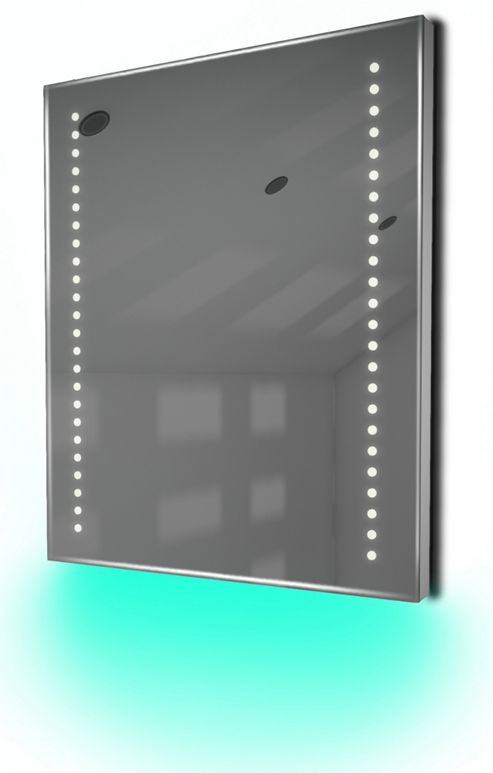 Image of Ambient Ultra-slim Led Bathroom Mirror With Demister Pad & Sensor K55t