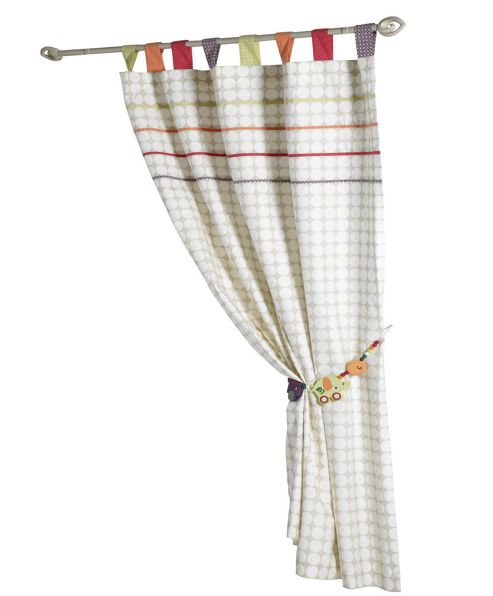 Image of Mamas & Papas - Jamboree - Tab Top Curtains
