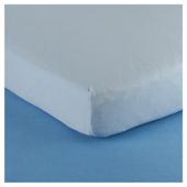 Tesco Loves Baby Cot Jersey Fitted sheet 2 pack blue