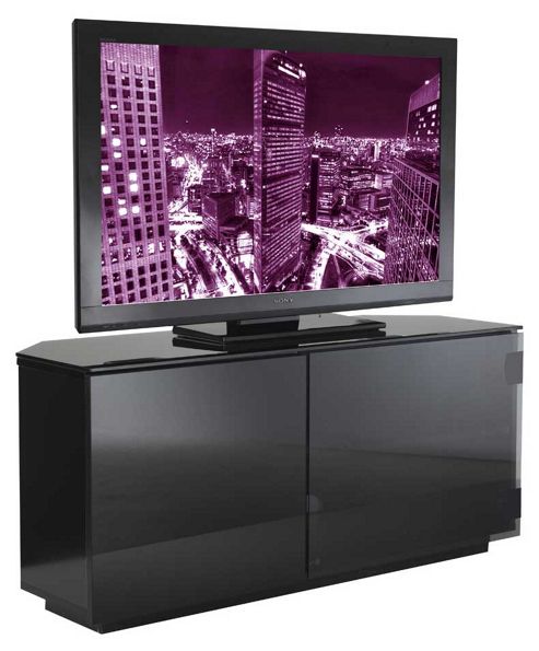 Image of Tokyo High Gloss Black Tv Stand