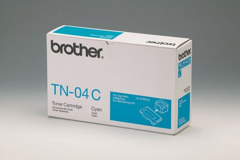 Image of Brother Tn04c Laser Toner Cartridge - Cyan