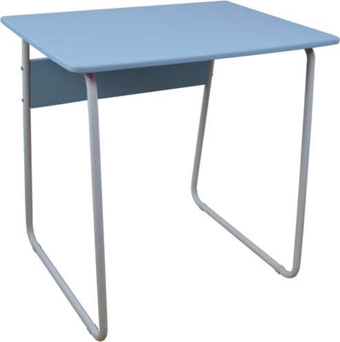 Image of Harbour Housewares Computer, Laptop Wooden Desk - Blue