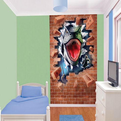 Image of Dinosaur Wallpaper Mural Poster, 8ft X 5ft