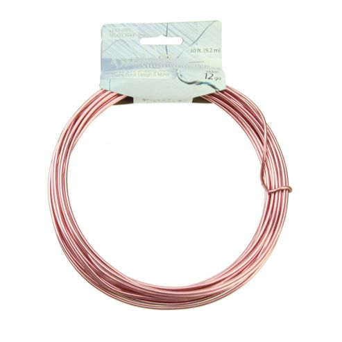 Image of Aluminium Wire 1.9mm Rose